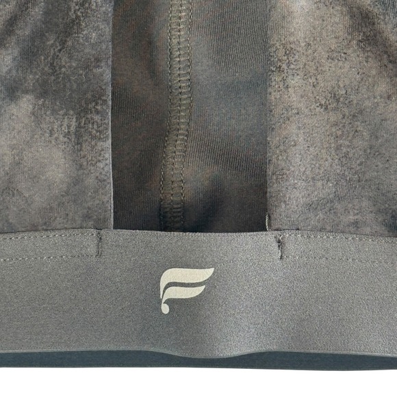 Fabletics Onyx Smudge V Neck Strappy Back‎ M Support Sports Bra L Diamond Dye - Picture 8 of 9